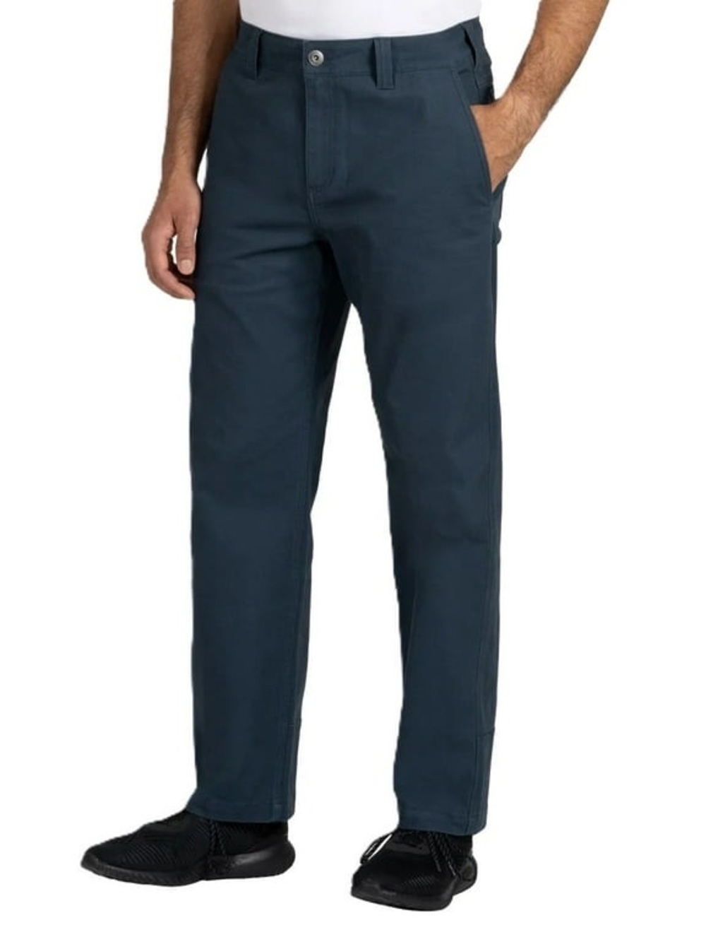 NWT Colorado Clothing Canvas Pants Blue Relaxed Fit Stretch Cotton Workwear